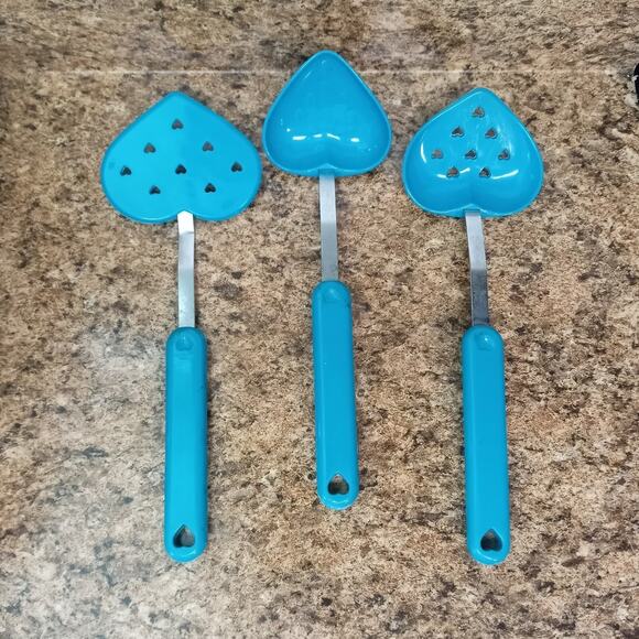 VTG Cookware 8 PC Set 1980's Hearts 4 Star Collection Colorful Kitchen Decor - Picture 2 of 7